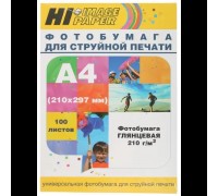 Hi-Black A210200U / H-170-4R-500  Фотобумага глянцевая односторонняя (Hi-image paper) 10x15, 170 г/м, 500 л.                                                                                                                                              