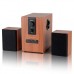 Dialog Progressive AP-150 BROWN - колонки 2.1, 10W+2*5W RMS, USB+SD reader