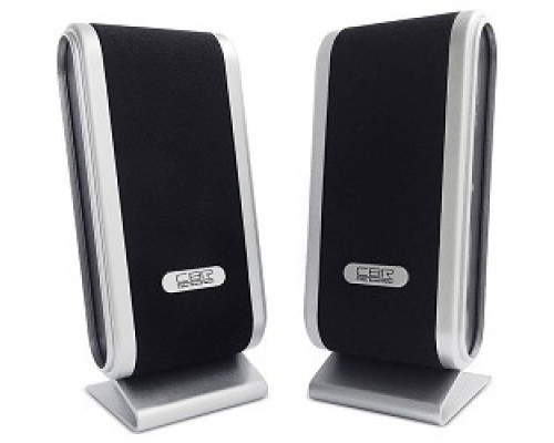 Колонки CBR CMS 299 Black-Silver, 3.0 W*2, USB