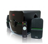 Dialog Progressive AP-203 BLACK 2.1, 18W+2*10W RMS, USB+SD reade                                                                                                                                                                                          
