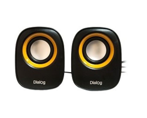 Dialog Colibri AC-06UP BLACK акустические колонки 2.0, 6W RMS, питание от USB