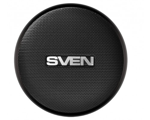 SVEN PS-260, черный (10 Вт, TWS, Bluetooth, FM, USB, microSD, 2000мА*ч)