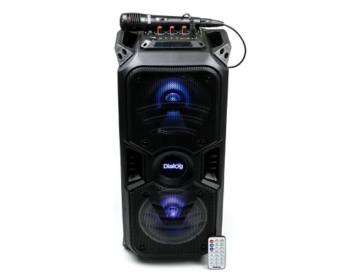 Dialog Oscar AO-11 - акустическая колонка 1.0, 26W RMS, Караоке c микрофоном, BT+FM+USB+SD+LED