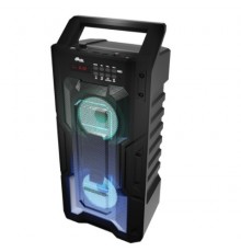 RITMIX SP-830B black дисплей LED, эквалайзер, RGB-подсветка, до 8 часов, микрофонный вход Jack 6,3 мм, 1800 мАч, 7.4 В, microUSB DC 5В 2A, пластик, черный                                                                                                