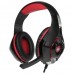 CROWN CMGH-2000 Black&red (Подключение jack 3.5мм 4pin + адаптер 2*jack spk+mic,Частотныи? диапазон: 20Гц-20,000 Гц ,Кабель 3.2м, Динамки 50мм