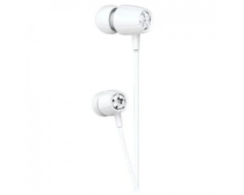 HOCO M88/ Наушники + микрофон/ Кнопка ответа/ 1.2м/ 3.5 mm jack/ White