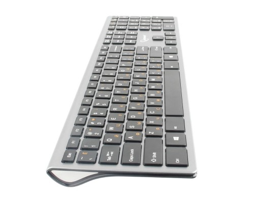 Клавиатура беспроводная Gembird KBW-1 ножничный механизм клавиш
