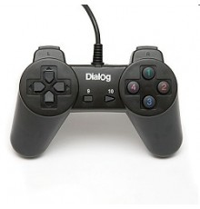 Dialog Action GP-A01, черный Геймпад, 10 кнопок, USB                                                                                                                                                                                                      
