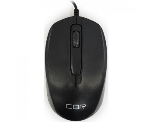 CBR CM 117 Black USB, Мышь, оптика,офисн., 1200dpi, провод 1,15 м