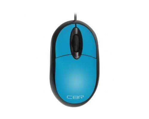 CBR CM 102 Blue USB Мышь, оптика, 1200dpi, офисн., провод 1,3м