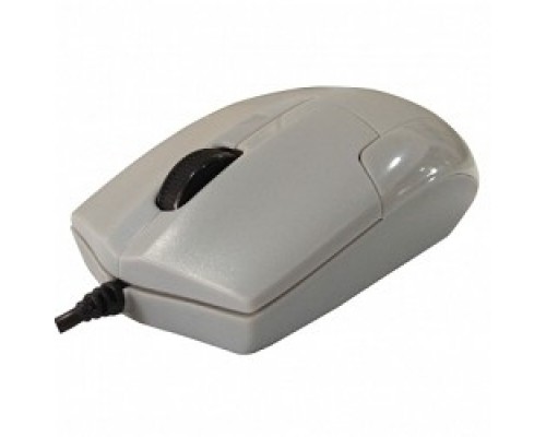 CBR CM-302 Grey USB, Мышь 1200dpi, бесшумное нажатие, провод 1.5 м.