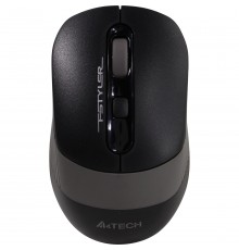 Мышь A4TECH Fstyler FG10S черный/серый оптическая silent беспроводная USB                                                                                                                                                                                 