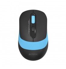 Мышь A4Tech Fstyler FG10S черный/синий оптическая (2000dpi) silent беспроводная USB для ноутбука (4b                                                                                                                                                      
