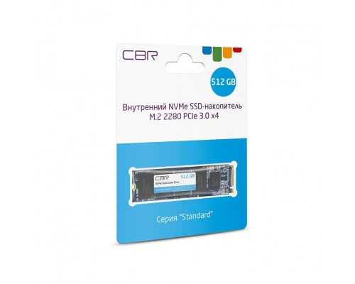 CBR SSD-512GB-M.2-ST22, Внутренний SSD-накопитель, серия 
