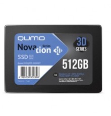 Диск QUMO SSD 512GB QM Novation Q3DT-512GSCY SATA3.0                                                                                                                                                                                                      