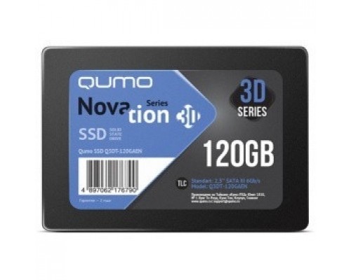 Диск QUMO SSD 120GB QM Novation Q3DT-120GAEN SATA3.0