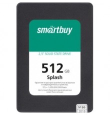 Диск Smartbuy SSD 512Gb Splash SBSSD-512GT-MX902-25S3 SATA3.0                                                                                                                                                                                             