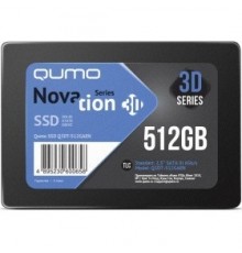 Диск QUMO SSD 512GB QM Novation Q3DT-512GAEN SATA3.0                                                                                                                                                                                                      