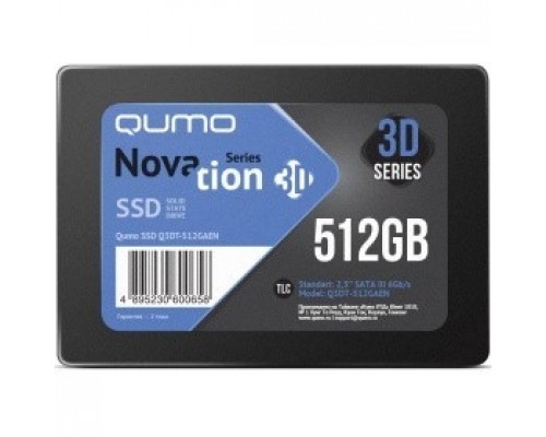Диск QUMO SSD 512GB QM Novation Q3DT-512GAEN SATA3.0