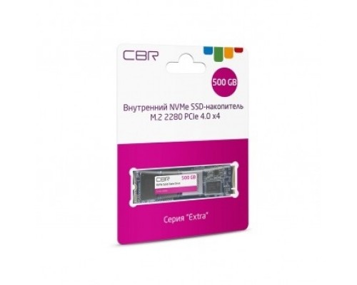 CBR SSD-500GB-M.2-EX22, Внутренний SSD-накопитель, серия 