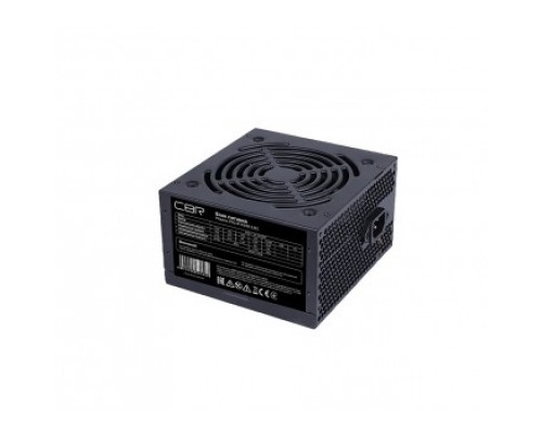 Блок питания CBR ATX 500W, 12cm fan, 20+4pin/1*4+4pin/1*6+2pin/2*IDE/4*SATA, кабель питания 1.2м, черный [PSU-ATX500-12EC]