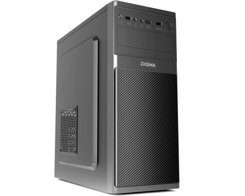 Корпус Digma DC-ATX200-U3 черный без БП