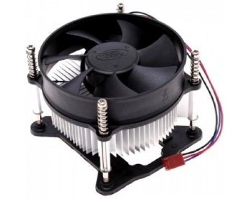 Кулер для процессора Deepcool CK-11508V2 Soc-1150/1155/1156, 3pin, 25dB, Al, 65W, 245g, screw