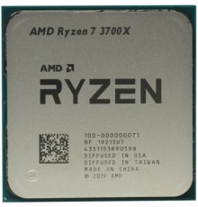 CPU AMD Ryzen 7 3700X OEM 100-000000071(А )3.6GHz up to 4.4GHz/8x512Kb+32Mb, 8C/16T, Matisse, 7nm, 65W, unlocked, AM4                                                                                                                                     