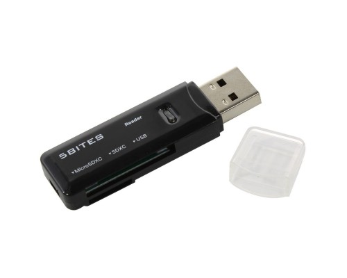 RE3-200BK Устройство ч/з карт памяти RE3-200BK USB3.0 / SD / TF / USB PLUG / BLACK