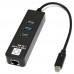 UA3C-45-10BK Кабель-адаптер  USB3.1 / 3*USB3.0 / RJ45 1G / BLACK