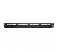 Патчпанель PPU65-21 UTP / 6CAT / 24P / KRONE / 110 / DUAL IDC / 1U / 19