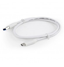 Кабель интерфейсный USB 3.0 Cablexpert CCP-USB3-AMCM-1M-W                                                                                                                                                                                                 