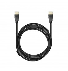 Кабель HDMI v2.1, 19M/19M, 3D, 8K UHD, экран, ферритовые кольца, 3м, черный [BXP-HDMI21-030]                                                                                                                                                              