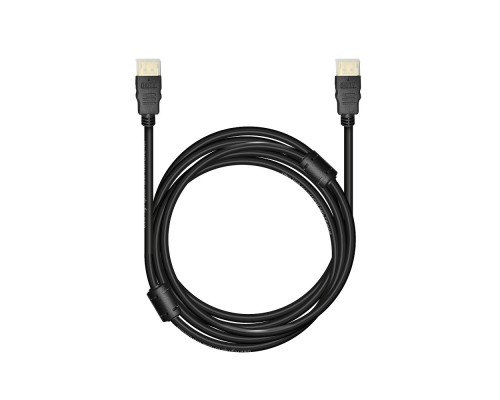 Кабель HDMI v2.1, 19M/19M, 3D, 8K UHD, экран, ферритовые кольца, 3м, черный [BXP-HDMI21-030]