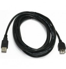 Кабель удлинительный USB 2.0 A-A (m-f), 1.8м, черный [BXP-CCP-USB2-AMAF-018]                                                                                                                                                                              