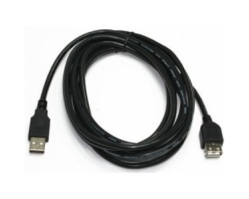 Кабель удлинительный USB 2.0 A-A (m-f), 1.8м, черный [BXP-CCP-USB2-AMAF-018]