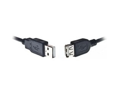 Кабель удлинительный USB 2.0 A-A (m-f), 3м, черный [BXP-CCP-USB2-AMAF-030]