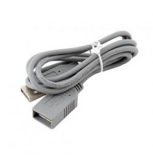 Кабель удлинительный USB 2.0 A-A (m-f), 0.75м, серый [BXP-CC-USB2-AMAF-75CM/300]                                                                                                                                                                          