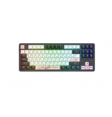 Клавиатура механическая проводная Dareu A87X Black-White (черный/белый), 87 клавиш, BlueSky V3 switch, подключение USB, подсветка RGB                                                                                                                     