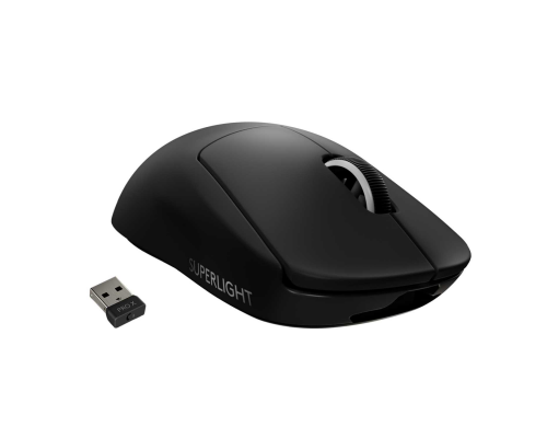 Мышь игровая беспроводная Logitech PRO X SUPERLIGHT, BLACK (M/N: MR0086 / CU0021) EWR2