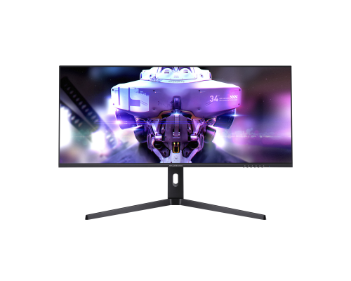 Монитор жидкокристаллический Machenike MK34QG165SC2RU 34'' [21:9] 3440x1440(UWQHD) IPS, nonGLARE, Нет, 144 Гц, 300cd/m2, H178°/V178°, 1000:1, 16,7 миллионов цветов, 1ms, 2xHDMI, DP, USB-C, USB-Hub, Height adj, Pivot, Tilt, 1Y, Black