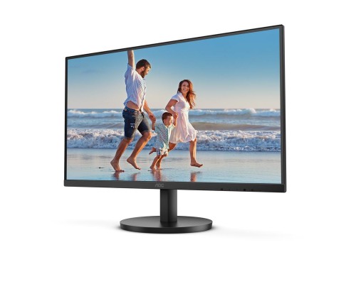 Монитор LCD 27'' 16:9 2560х1440(WQHD) VA, nonGLARE, 75 Гц, 300cd/m2, H178°/V178°, 4000:1, 20M:1, 16,7 миллионов цветов, 4ms, VGA, 2xHDMI, DP, Height adj, Pivot, Tilt, Swivel, Speakers, 3Y, Black