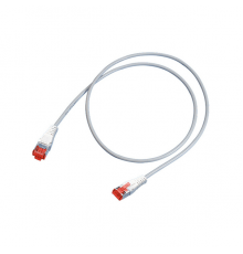 Коммутационный кабель Cat.6A ISO, S/FTP, 4P, LSFRZH, gray, RJ45/s-RJ45/s, 3.0 m                                                                                                                                                                           