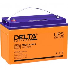 Аккумуляторная батарея DELTA BATTERY DTM 12100 L                                                                                                                                                                                                          