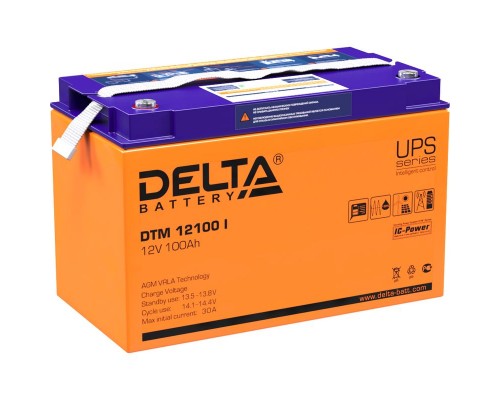 Аккумуляторная батарея DELTA BATTERY DTM 12100 I