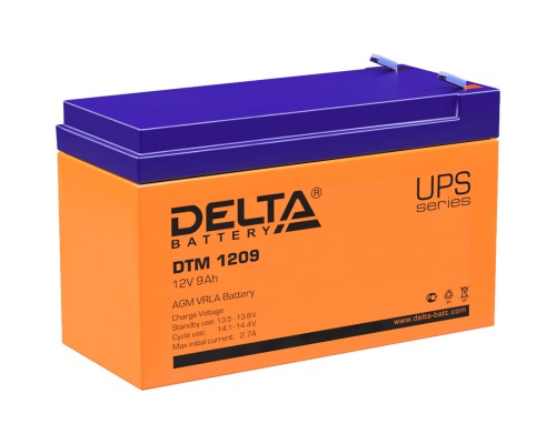 Аккумуляторная батарея Delta DTM 1209 (12V9Ah) для UPS