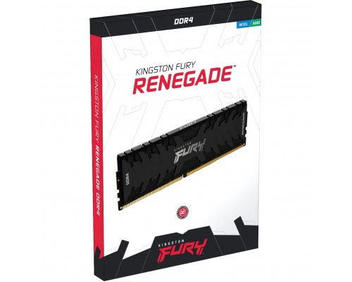 Память оперативная/ Kingston 32GB 4600MT/s DDR4 CL19 DIMM (Kit of 2) FURY Renegade Black