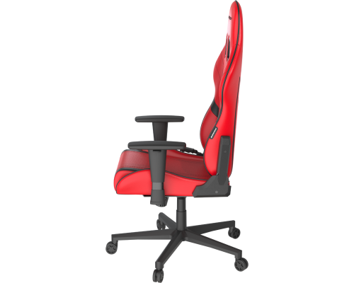 Компьютерное кресло/ Компьютерное кресло DXRacer Peak Prince up to 100kg/180cm, top gun, 3D armrest, leatherette, recline 135, 2' wheels, red black