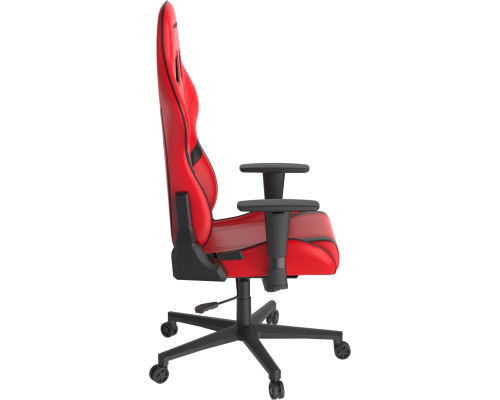 Компьютерное кресло/ Компьютерное кресло DXRacer Peak Prince up to 100kg/180cm, top gun, 3D armrest, leatherette, recline 135, 2' wheels, red black