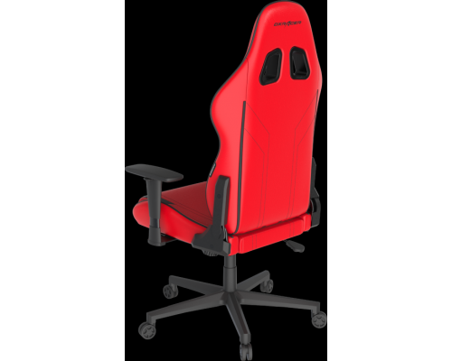 Компьютерное кресло/ Компьютерное кресло DXRacer Peak Prince up to 100kg/180cm, top gun, 3D armrest, leatherette, recline 135, 2' wheels, red black